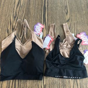 Yitty Lot - NWT M/L Nearly Naked Shaping Midi & Longline Bras Fabletics